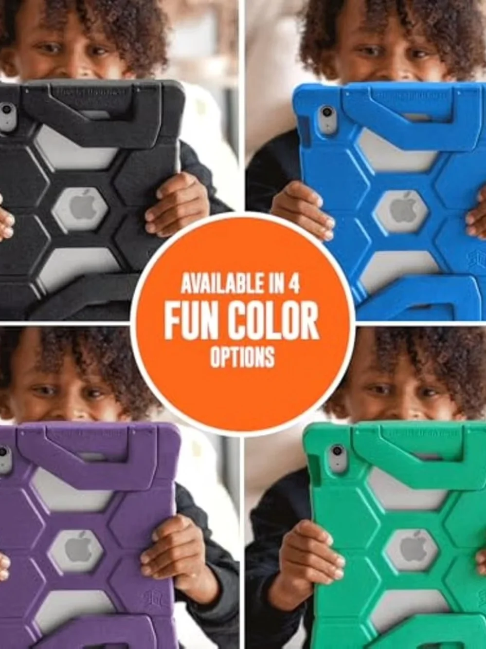 Duxling iPad (A16/10th Gen) Case for Kids - Ultra-Protective, Two-Handle Design